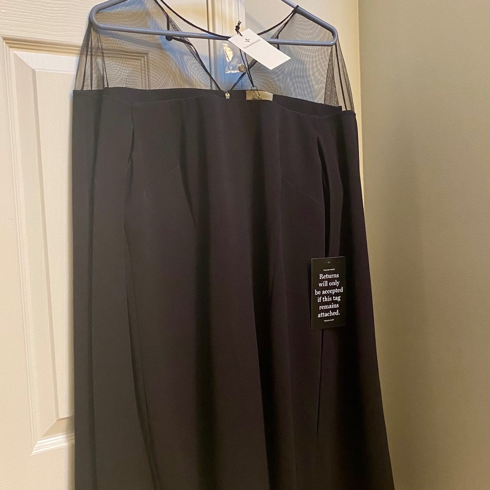 Tuckernuck Black Estelle Cape Dress